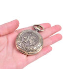 Vintage Bronze Compass Design Pocket Watch Retro Pocket Watch Compass Zinc S_sh