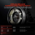 Rear Drum Brake Hardware Kit For Toyota Corolla 2009-2019 Prius C Scion Xd Iq