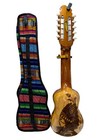 Bolivian Charango Reconditioned With Aguayo Case  Joyo Tuner   Guitar Capo Used