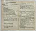1967 Th-55a Helicopter Complete Preflight Inspection Checklist Pamphlet Rev 20