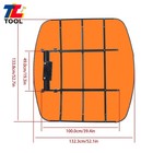 52  X 52   Orange For Rops Canopy Tractor And Mowers Umbrella 2  X 2  Or 2  X 3 