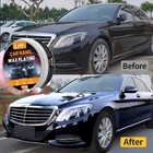 Premium Black Car Wax Dark Paint Polish Mirror Shine Uv Protection Sealant