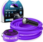 25-ft Drinking Water Hose  5 8   Rv Water Hose Storage Bag  Heavy-duty Machined