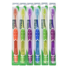 525p Gum Technique Deep Clean Toothbrush  Compact Soft  colors Vary  - 6-pack