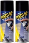 Plasti Dip 2 Pack Mulit-purpose Rubber Coating Spray Black 11oz