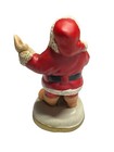 Vintage Santa Clause Christmas Decor Figure - 1938 Santa Drinking Soda 