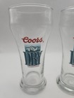Vintage Coors Dry Beer Sham Glass  6  Tall