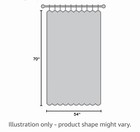 Hookless Snap-in Replacement Shower Curtain Liner