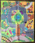 2002 Fisher Price Little People Play Mat Floor Rug Map-27 5    X 34   
