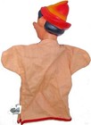 1950 s Vintage Disney Pinocchio Hand Puppet Gund Rubber Head Toy