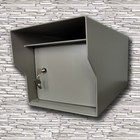 M1-lt Fort Knox Mailbox   1 8 Steel Welded Locking Secure Mailbox   Add A Post