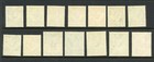  northern Rhodesia  1953 Qeii Set Of 14 Sg 61-74 Mlh Vf Cv   100 Ca3543
