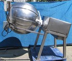 Stainless Chocolate Candy Coating Panner Panning Machine With Ribs Vfd 460v 3 Ph