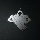 Rare Mound Rich Haunted Mound Stainless Steel Pendant With Chain