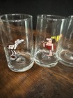 1981 Arby s B c  Comics Ice Age Collectors Series Drink Glasses- Four Vintage