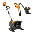 13   Cordless Snow Shovel 24v Battery Powered Electric Snow Blower 2x 4000mah Us