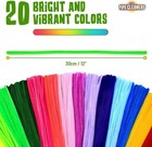 200 Pipe Cleaners Craft Multicolored Craft Pipe Cleaners Bulk  Chenille