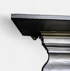 Large Antique Victorian Cast Iron Fireplace   Fire Woodburner Surround