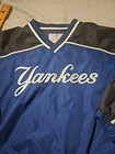 Genuine Merchandise G-lll Yankees Windbraker Mens Large Blue Zip Active 