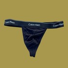 Calvin Klein Ck Mens Black Icon Cotton G-string Thong Underwear Size S M L Xl