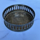 Vintage Epns Silverplated 4 1 8    Wine Bottle Coaster Made In Spain