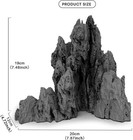 Fzone Resin Seiryu Stone Model Ph-neutral Aquarium Rocks For Aquascaping  Mic   