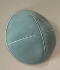  2pk  Suede Kippah Yarmulka Jewish Kippa Yamaka Kipah Kipot Stylish Blue Seafoam