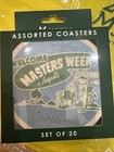 Masters Golf Coaster Set Of 20 Multi Design Nwt Augusta National Golf Course