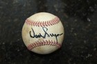Vintage Collectible Memorabilia Baseball With Unidentified Signature