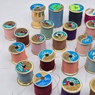 Vintage J p Coats Dual Duty Plus Sewing Thread Lot 25 Spools Assorted Colors Usa