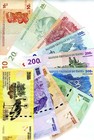Set  Congo D  R  10 20 50 100 200 500 1000 5000 10000 20000 Francs  10 Notes Unc