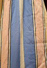 Ralph Lauren Chaps Bed Skirt Coral Sands King - Blue Peach Green Stripes - 15 