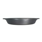 Lodge 17 Inch Seasoned Cast Iron Skillet Deep Fry Pan With Loop Handles