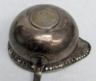 1707 Silver Great Britain Queen Anne 6 Pence Georgian Toddy Coin Ladle