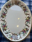 Lenox Holiday Tartan Oval Serving Platter 13  Made In Usa