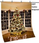 8x8ft Seamless Christmas Backdrop  Vinyl  Pictorial Cloth  Photo Prop  Cem02c