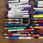 Lot 65 Metal And Plastic Pharmaceutical Clinic Drug Rep Pens Medical  most Dry 