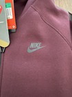Nwt Nike Aeroloft Tech Fleece Parka Womens Xl Burgundy Primaloft 615165  350