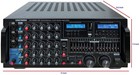 Professional 3 In 1 Kj dj 3000w Karaoke Mixer Amplifier Equalizer   Usb Recordin