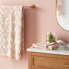 2pk Coastal Oversized Bath Towel Ephrussi - Threshold
