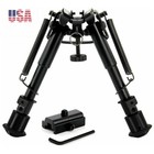 6-9  hunting Shockproof Rifle Bipod  Spring Return  Picatinny Rail Mount Adapte