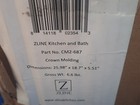 Zline Cm2-678 Range Hood Crown Molding 25 98  X 18 7  X 5 51   new 