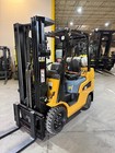 2022 Caterpillar Fgc25n 5000 Lb 3 Stage Mast Lp Gas Forklift 48  Forks 829 Hours