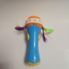 Vtech Babble And Rattle  blue ribbon Dog Microphone Toy Kids Toddler Baby