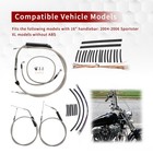 2004 2005 2006 Sportster Brake Clutch Cable For Xl 883 1200 No Abs W 16 In Bar