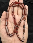 Antique German Africa Traded Agate Beads Banded Agate Beads Necklace