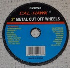 New 10 Piece 3  Inch Metal Cut Off Wheel Disc For Die Grinder 1 32  Thick Three