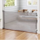 Perma Retractable Baby Gates Extra Wide  41  Tall Extends Up To 71  Wide     