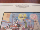 Grenadines  1986 Disney Souvenir Sheet Mnh  see Description    Happy Birthday 