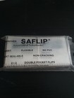 Saflip 2x2 Double Pocket Coin Flips Holders  Polyethylene Terephthalate  No Pvc